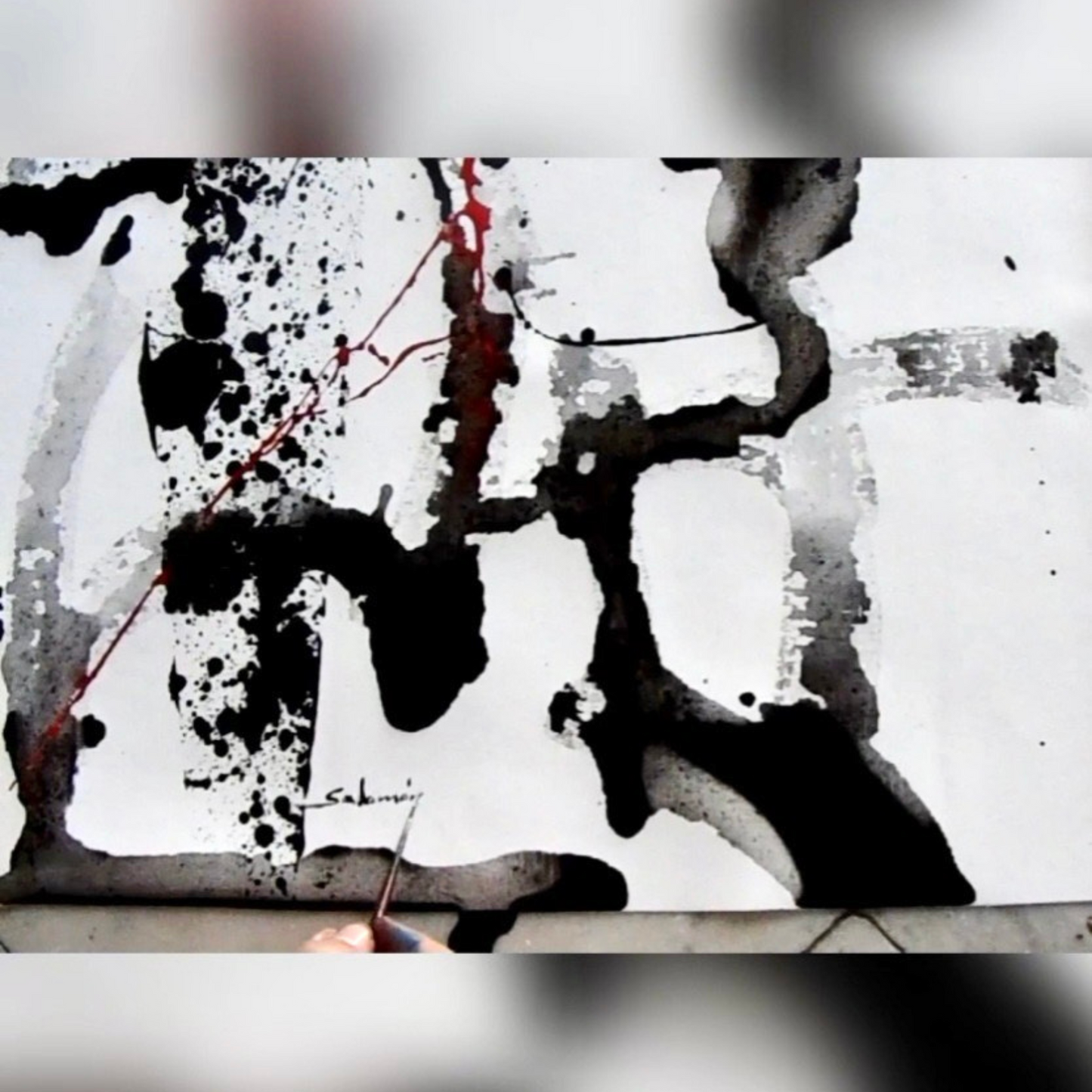 Series Fran Klein, Pollock and lion tamer #3. Jorge Y. Salomón