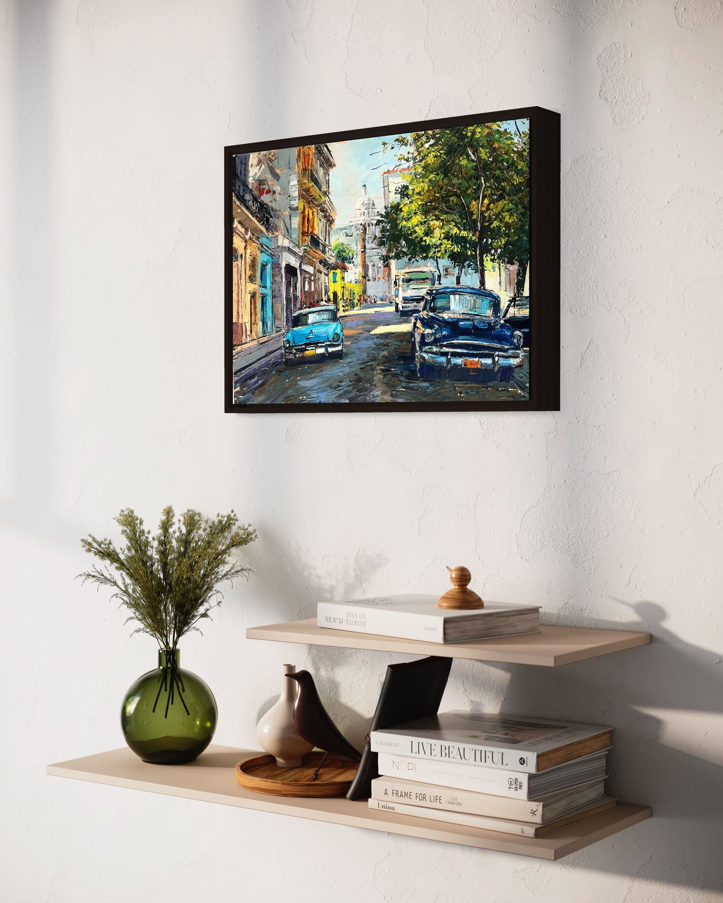 American Cars in Havana. Enrique Casas