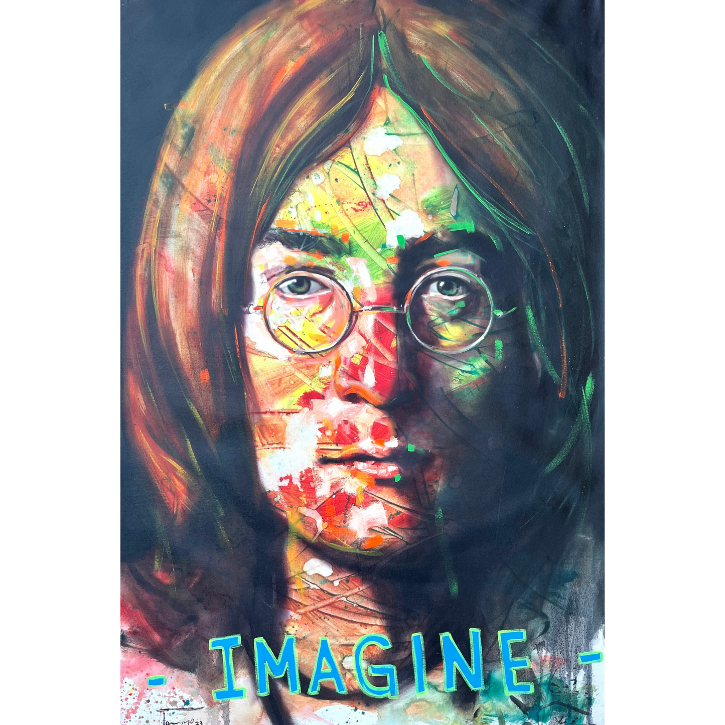 John Lennon. Yunier Tamayo