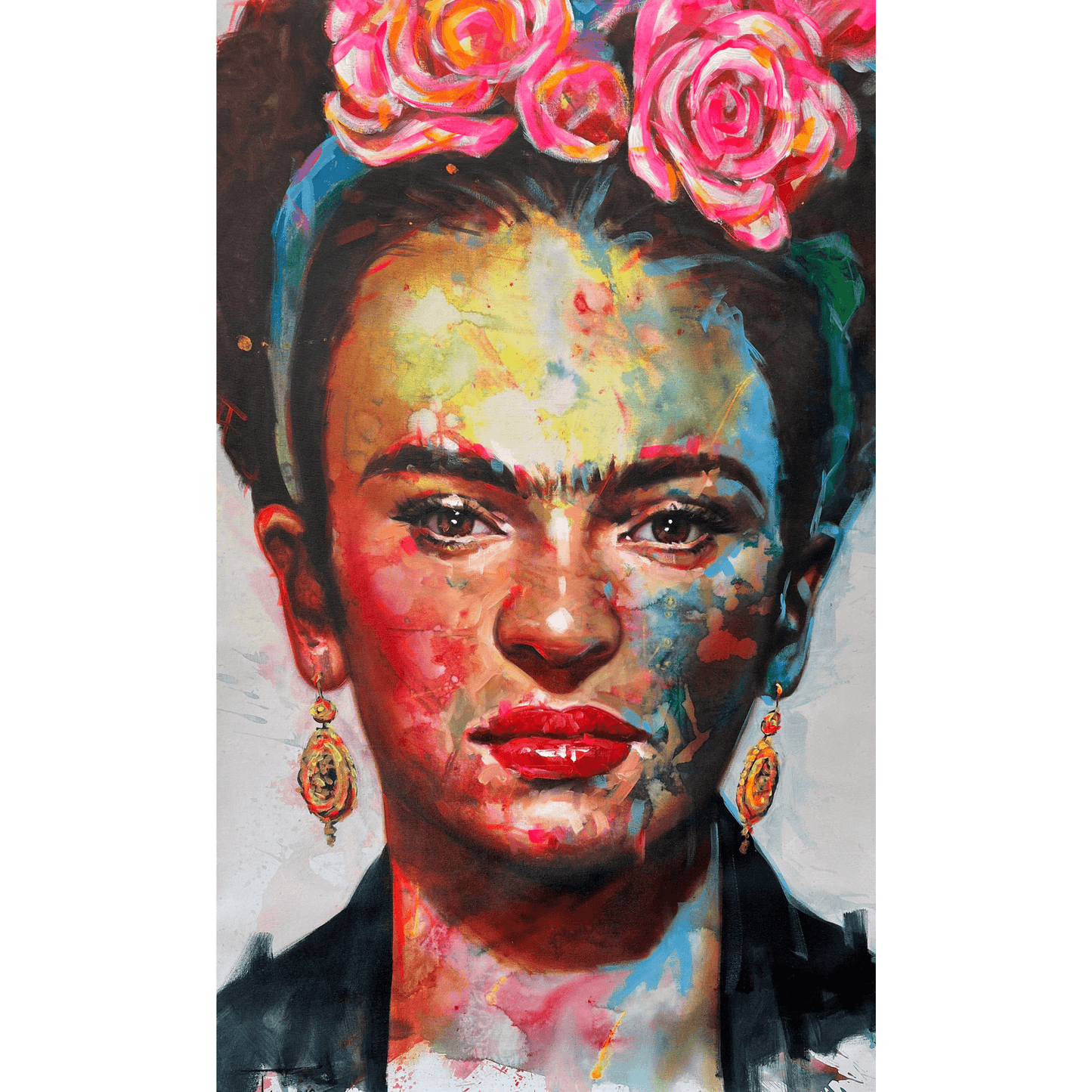 Frida Kahlo. Yunier Tamayo